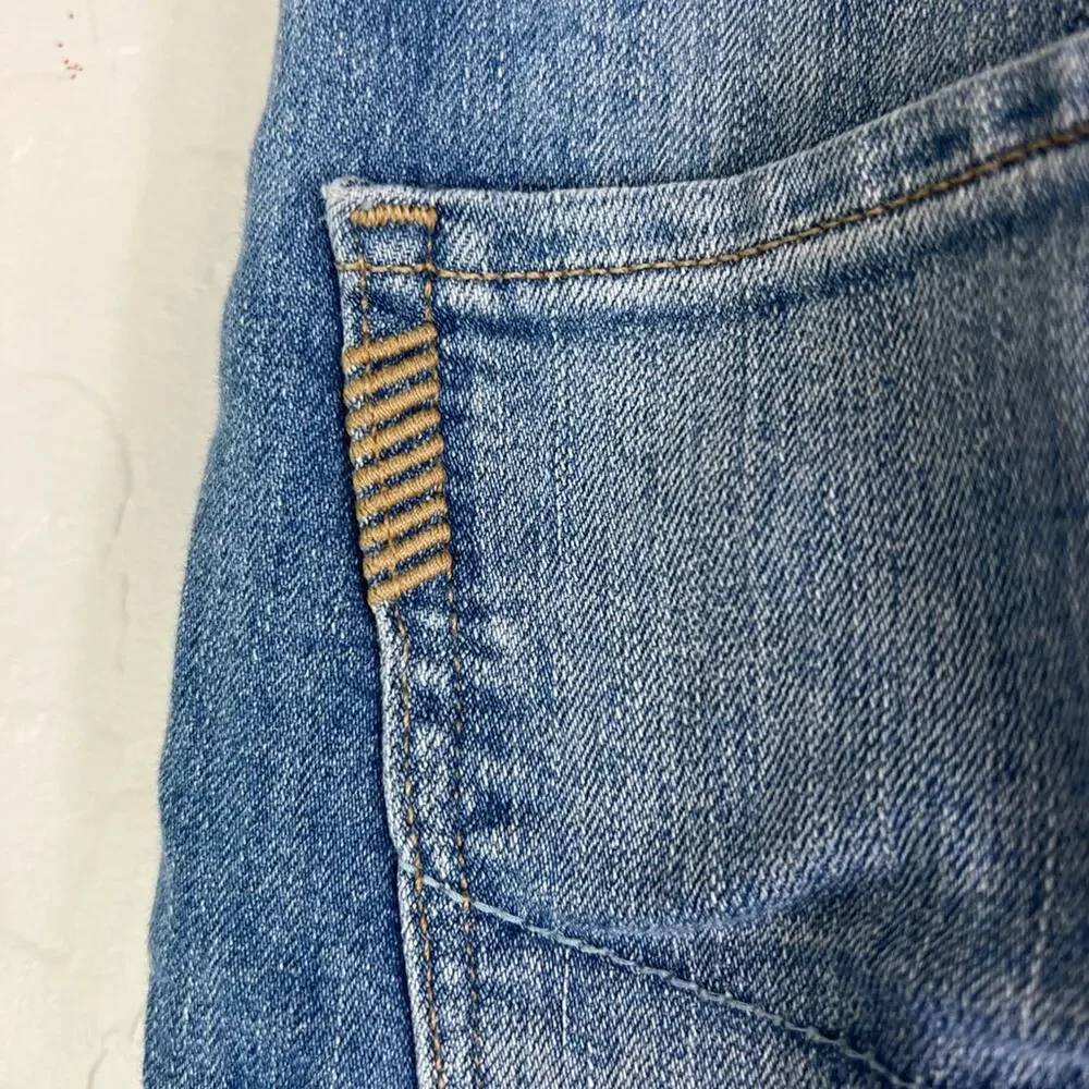 PAIGE Jeans Womens 28 BLue Denim Straight Lennox Medium Wash